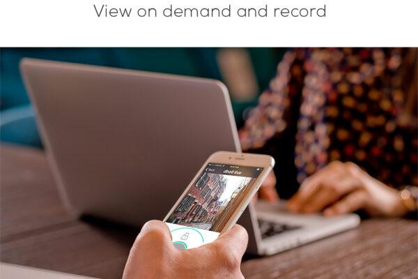 view on demand video doorbell