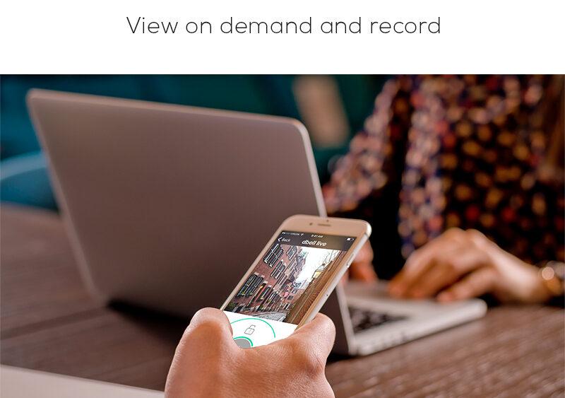 view on demand video doorbell