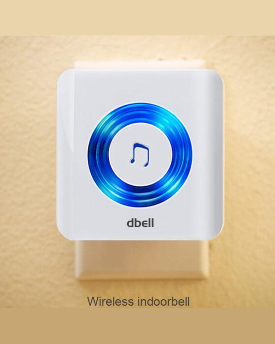 Flashing lights doorbell for special needs