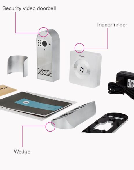 Security video doorbell for NVR