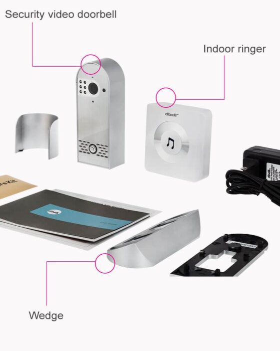 Security video doorbell for NVR