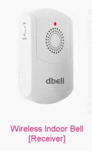 vibrating wireless indoor bell